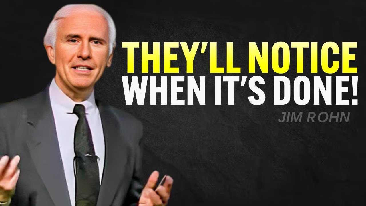 Wake Up Earlier. Work Harder. Say Nothing. – Jim Rohn Motivation