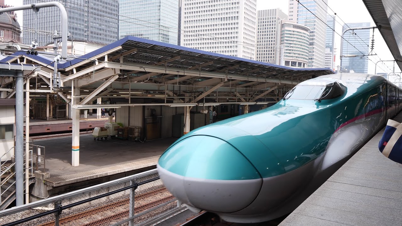 東北・北海道新幹線 はやぶさ15号（E5系運行） 超広角車窓 進行左側 東京～新函館北斗 【4K60P】