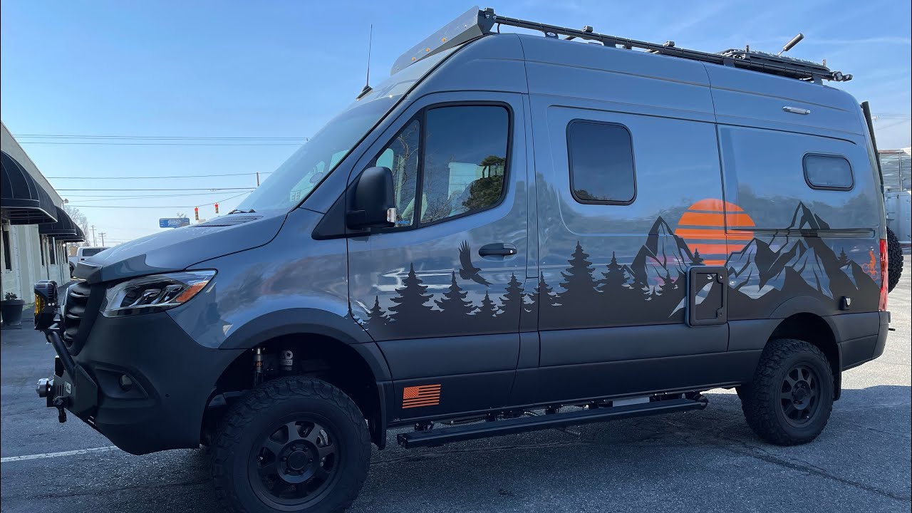 2022 Mercedes-Benz Winnebago Revel 44E: Window Tint