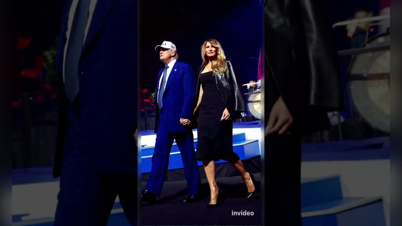 Президент Дональд Трамп и первая леди Мелания Трамп 🙏Молимся за эту замечательную пару.#shorts #t...