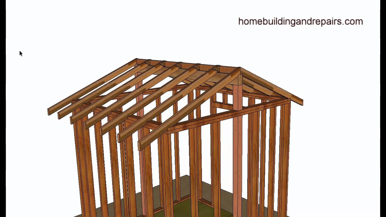 Vaulted or Cathedral Roof Framing Basics - Home Building and Remodeling Tips