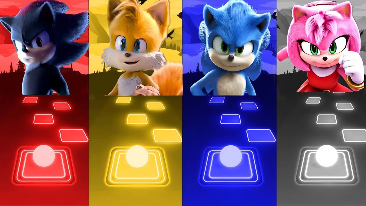 🔴 Sonic SUPER 😱 OTHER HEDGEHOG 3 Tiles Hop 🎯 Cedm rush 🟢 #59