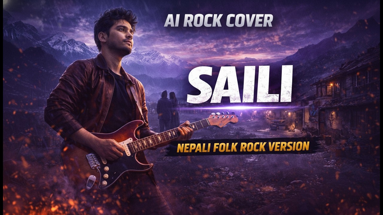 SAILI – Nepali Folk Rock Version | Hemant Rana | Powerful Rock Cover 🎸 #trending