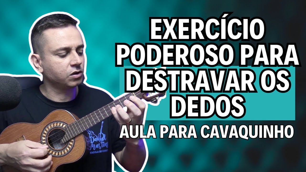 EXERCÍCIO PODEROSO PARA DESTRAVAR OS DEDOS | PROFESSOR DANIEL MARTINS 
