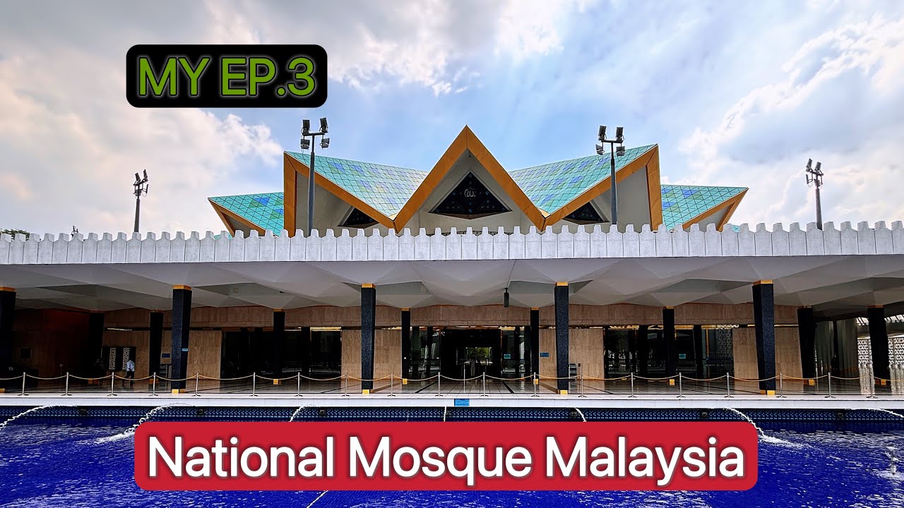 Masjid Negara: Malaysia’s Iconic National Mosque | Kuala Lumpur 🇲🇾 | EP 03 | Malaysia Tour