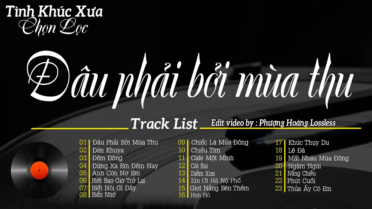 Đâu Phải Bởi Màu Thu | Nhạc Hải Ngoại Xưa Còn Mãi Với Thời Gian  Giai Điệu Nhẹ Nhàng Chưa Hoài Niệm