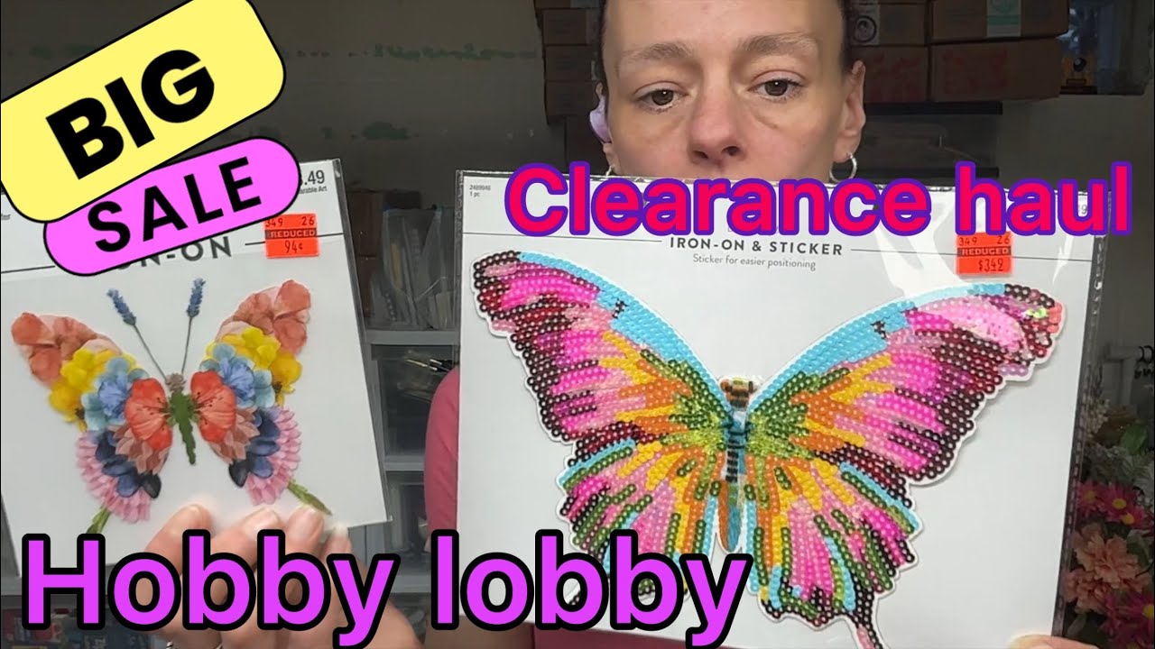 Large clearance hobby lobby haul