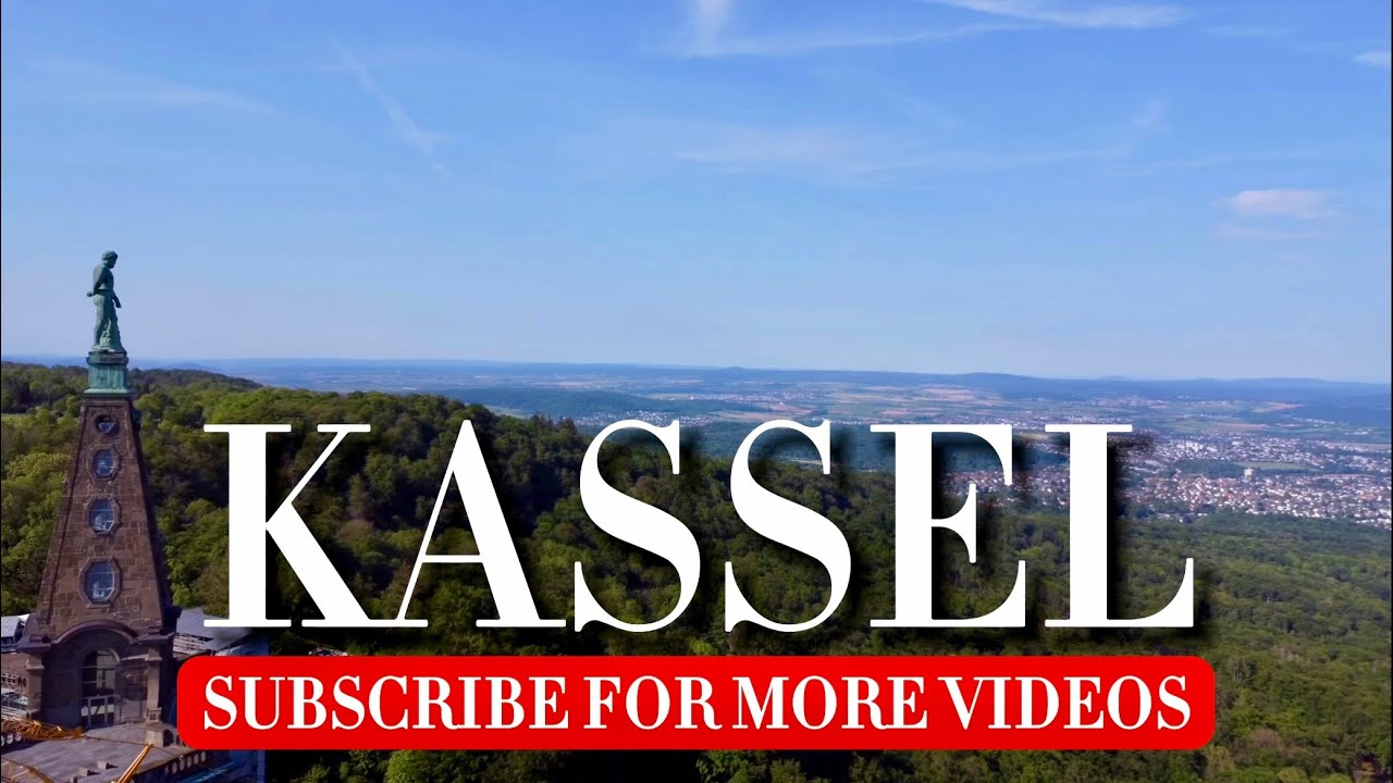 Kassel Germany, Free Walking Tour 4K