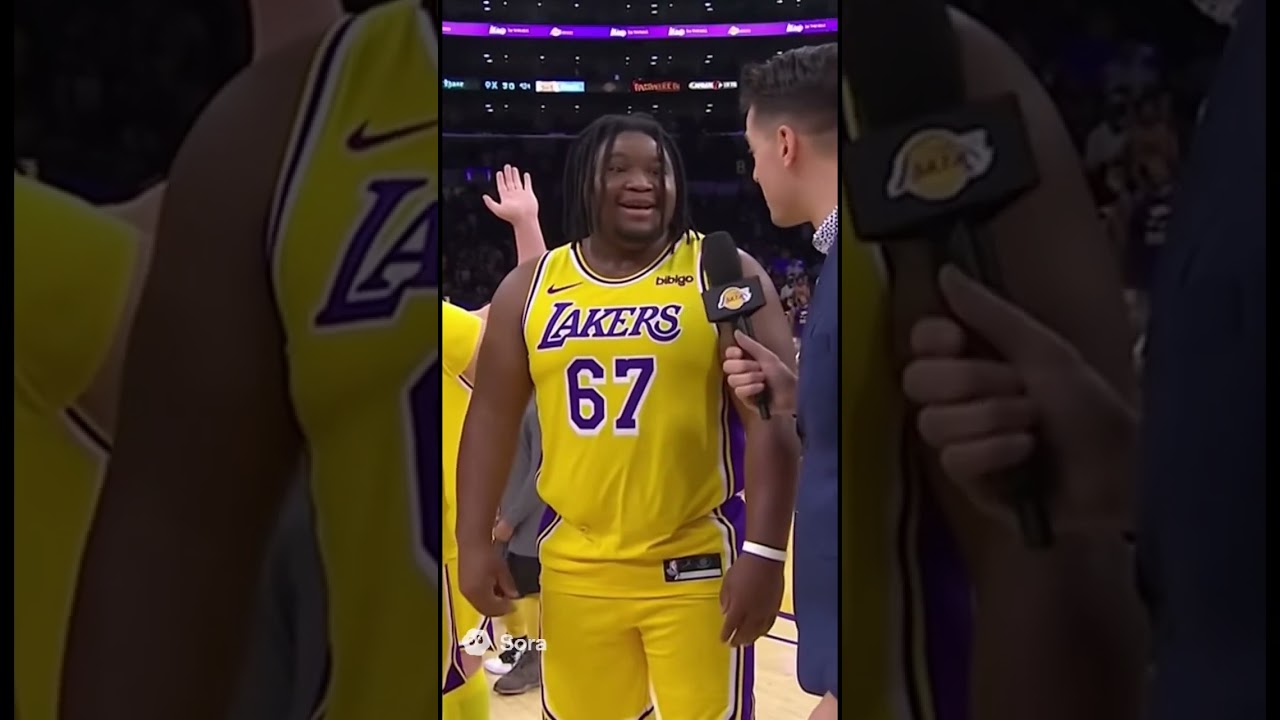 🚨🚨LAKERS star SG goes viral after iconic 67 point game 🚨🚨 #sg #lebronjames #nba #sora #67 #fyp