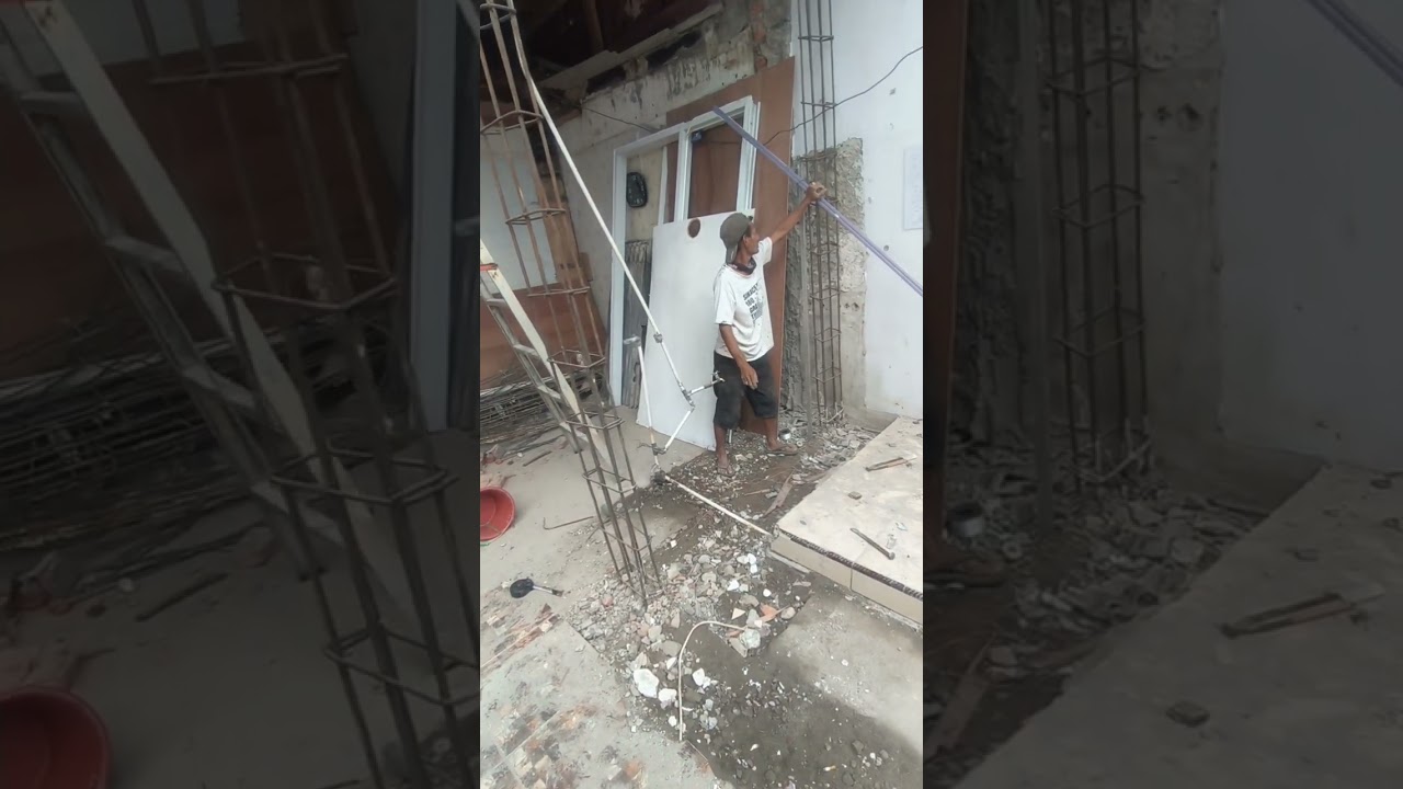 Hari Ke11, Senin 2Feb 2026, Bongkar Atap Rumah Asbes Guys, Angkat Puing#RenovasiWhitePurpleHouseNew#