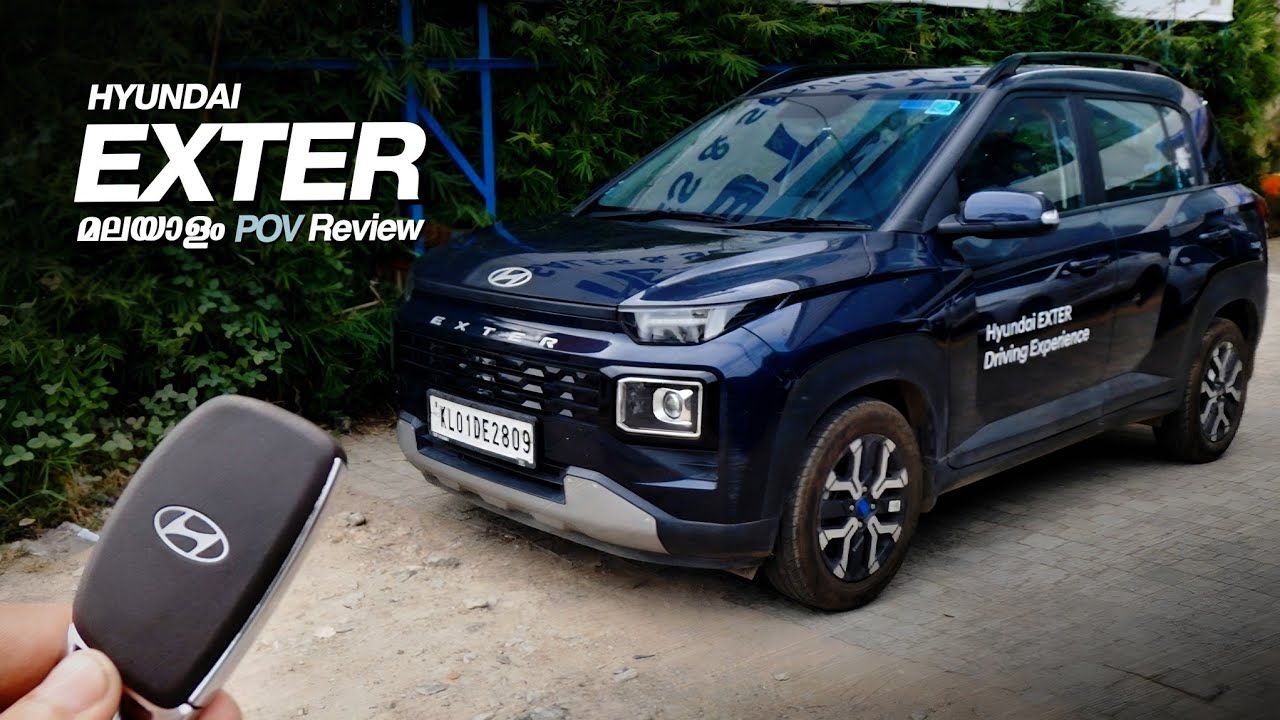 2025 HYUNDAI EXTER (SX(O) AMT) | 1.2L 82bhp 114Nm - POV Malayalam Review | Neeraj Mohan