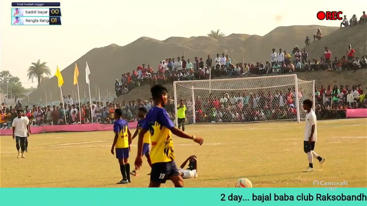 2 day 💥 baijal baba club Raksobandh 💥 football tournament live 2026 Total football vlogger 'live 💥