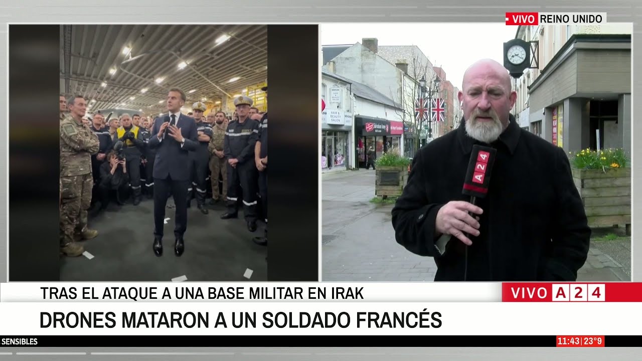 🌍🌏 DRONES MATAN A SOLDADO FRANCÉS + IRÁN LANZA MISILES CONTRA BASE DE LA OTAN EN TURQUÍA