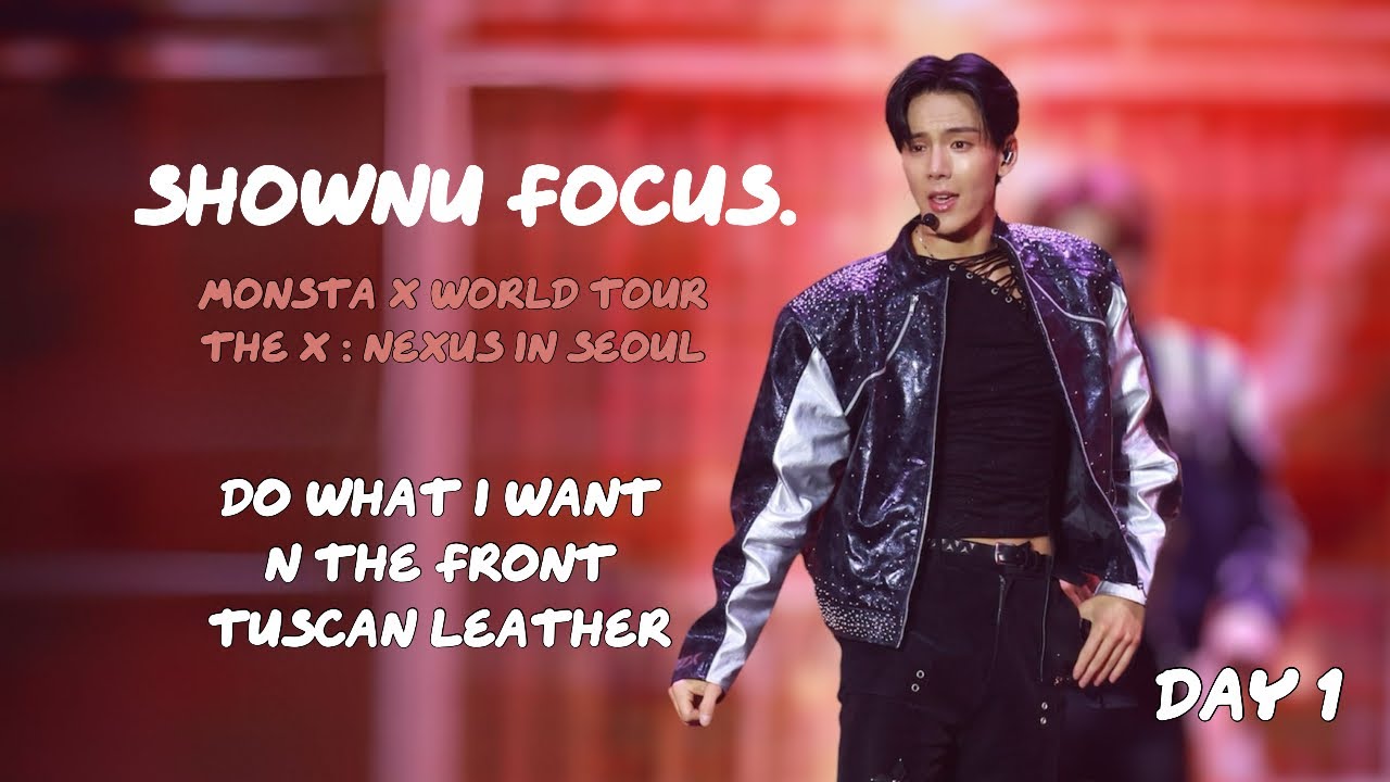 [4K] 260130 THE X : NEXUS (MONSTA X WORLD TOUR IN SEOUL) - SHOWNU FOCUS.