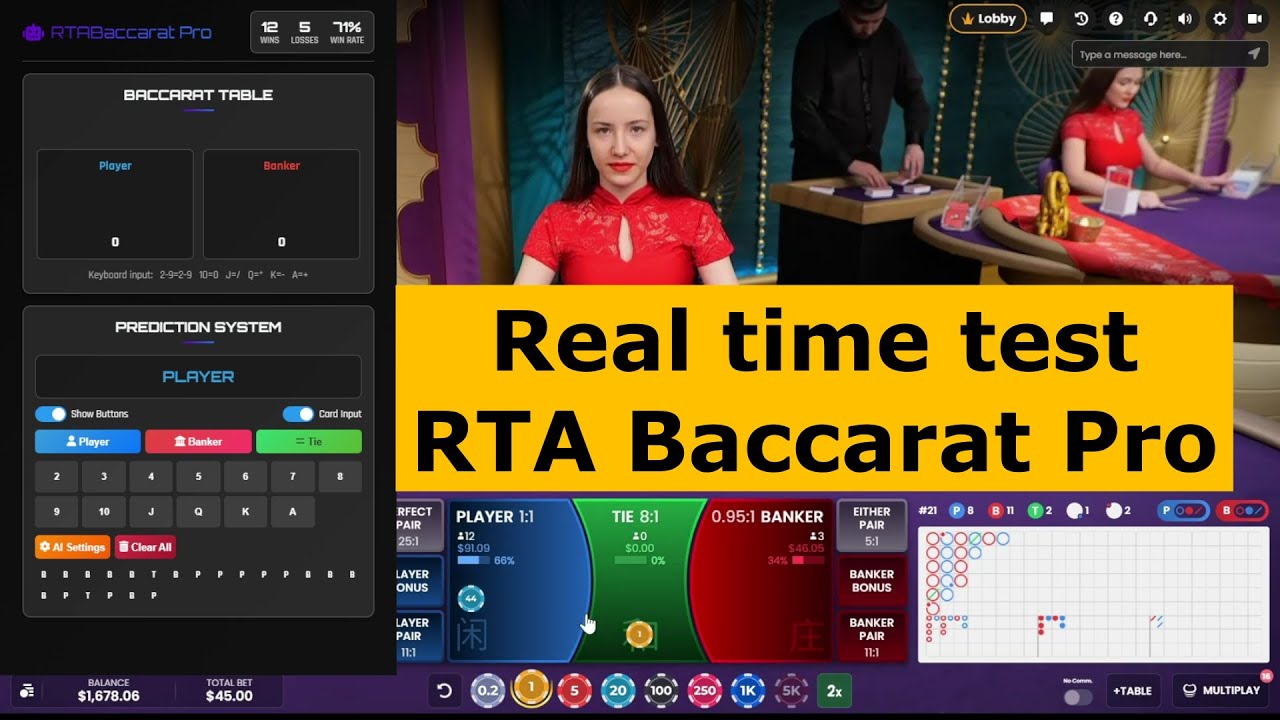 RTA Baccarat Pro — Your Secret Weapon in Baccarat! (Review + Strategy)