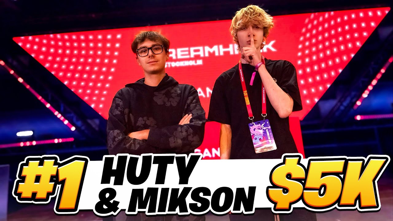 1 MÍSTO DREAMHACK STOCKHOLM (120 000 KČ) 🏆