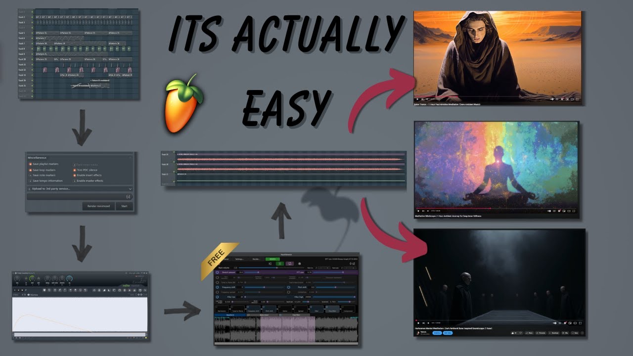 How I Make Ambient Music Using FL Studio