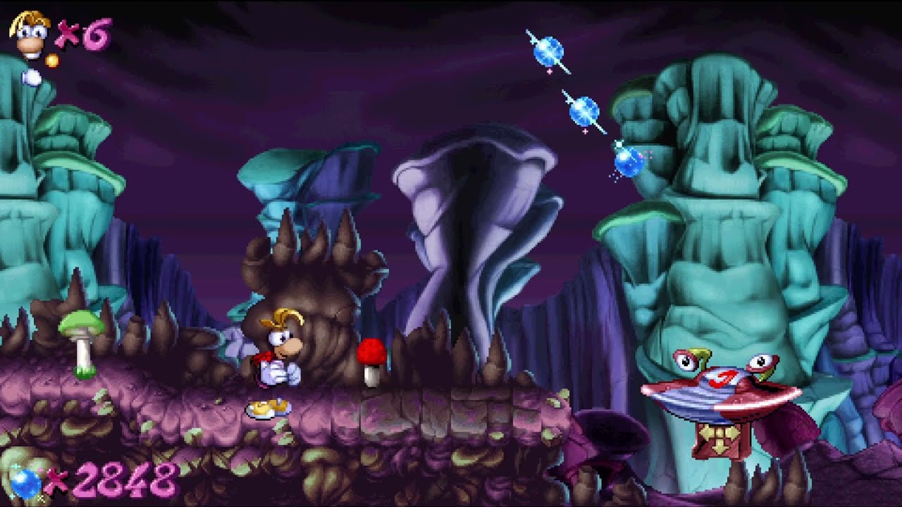Rayman Redemption : Demise difficulty 100% completion 1 hp only. part 4