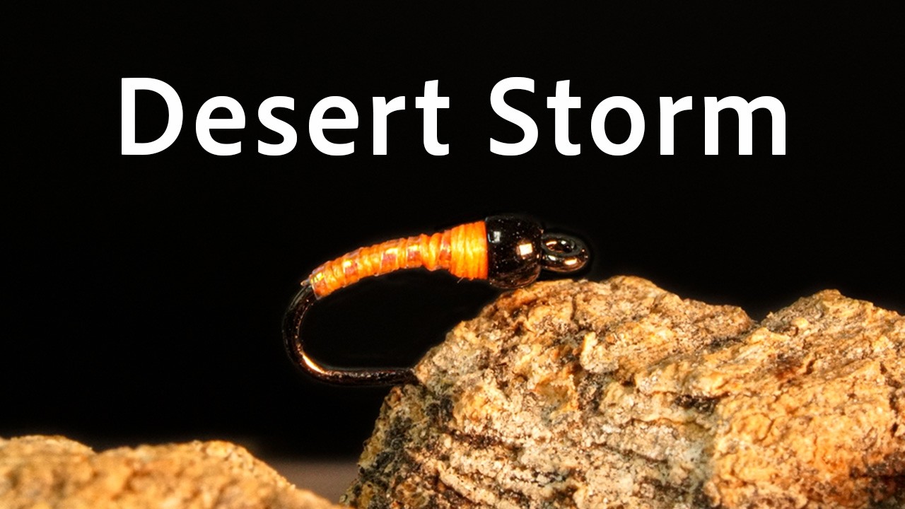 Как связать мушку Desert Storm | Урок по вязанию мушек