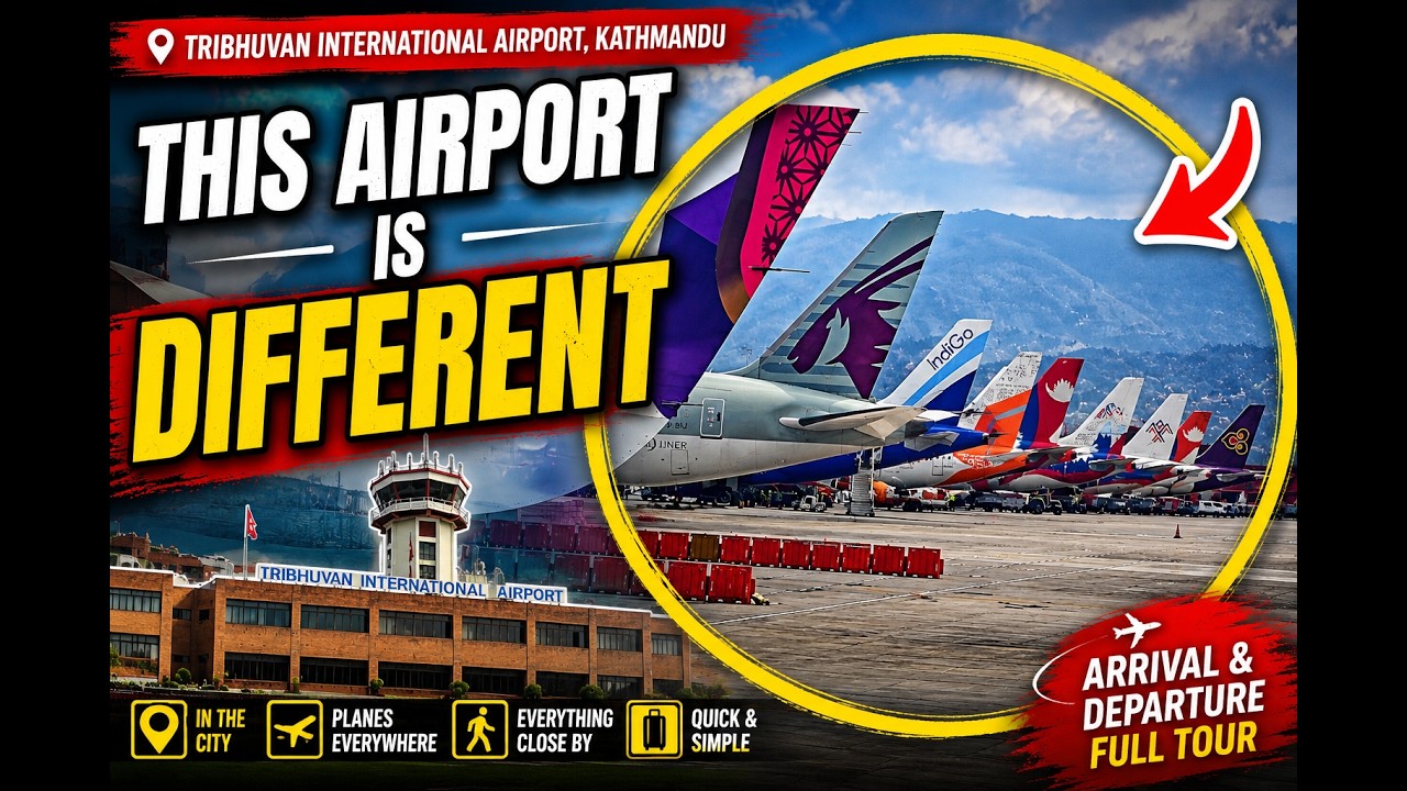 Полный обзор аэропорта Катманду 🇳🇵 | Впечатления от прибытия и отправления из аэропорта Трибхуван...
