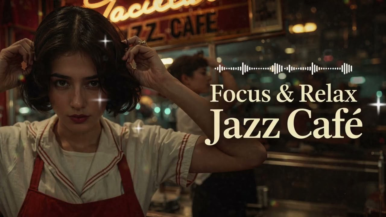 Saxophone Jazz Café for Focus & Relax  Female Vocal