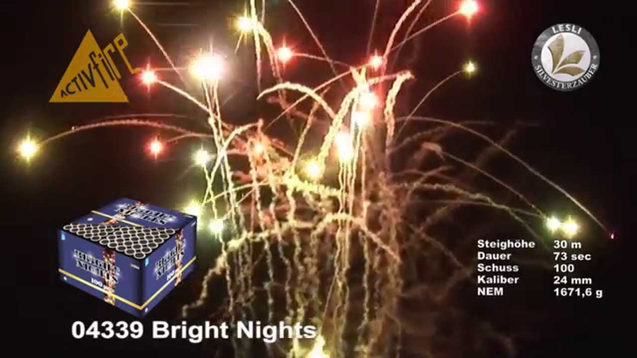 activFire Feuerwerk BRIGHT NIGHTS