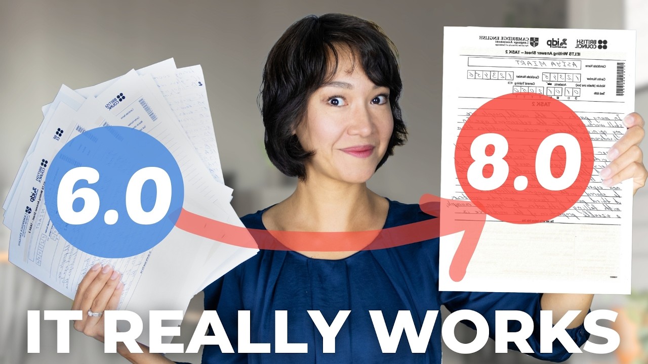 Jump from Band 6 to Band 8 in IELTS Writing (IT WORKS)