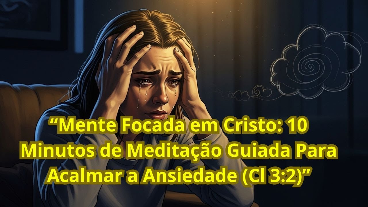 “Ore Assim por 10 Minutos e Sinta a Paz Guardar Seus Pensamentos (Cl 3:2)”