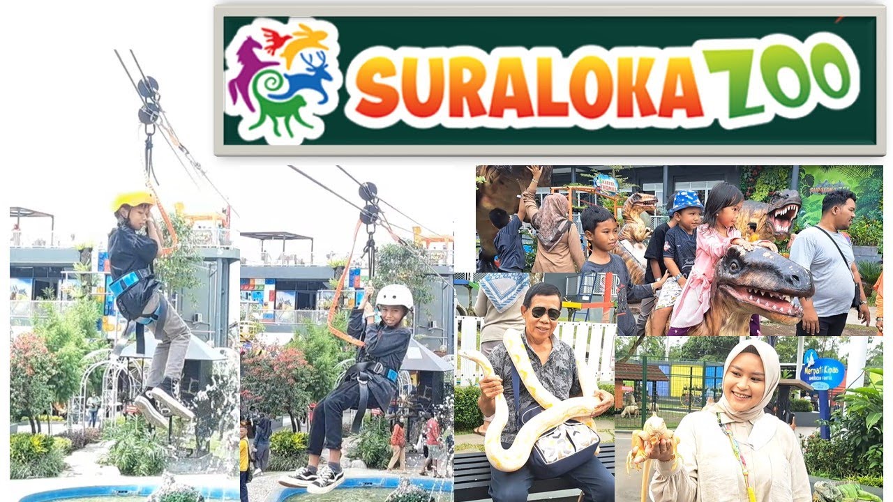 JALAN-JALAN DI WISATA JOGJA SURALOKA ZOO KALIURANG || KEBUN BINATANG BARU DI JOGJA #suralokazoo