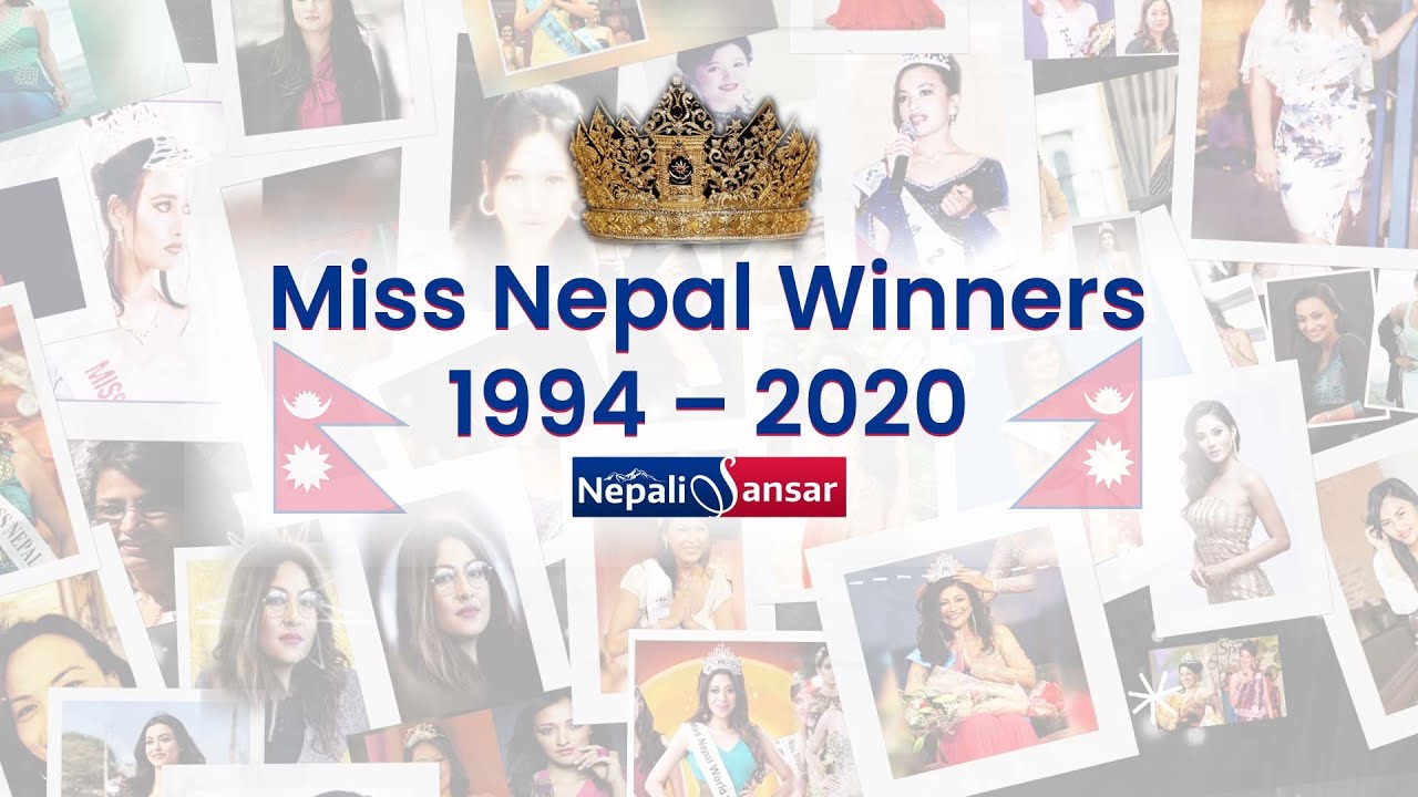 Miss Nepal Winners List from 1994 to 2020 | 25 Most Beautiful Miss Nepal Titleholders