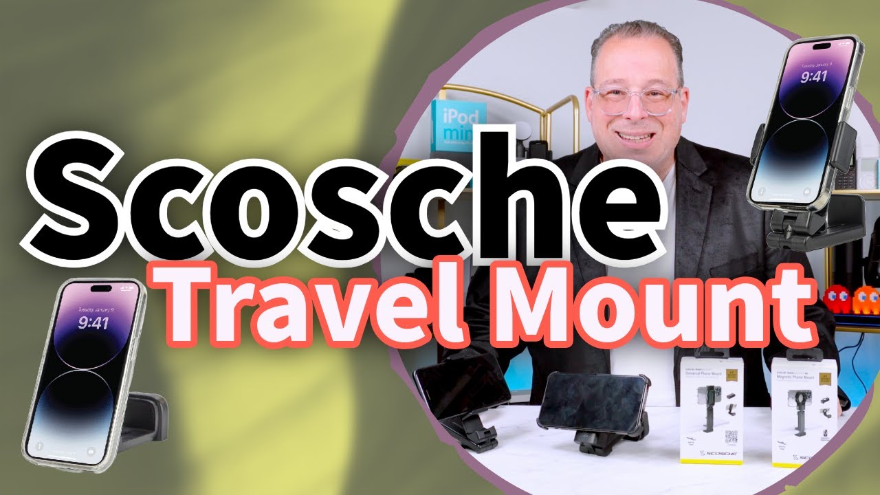 From Work to Play: Why the Scosche Travel Mount is Your Perfect Travel Companion