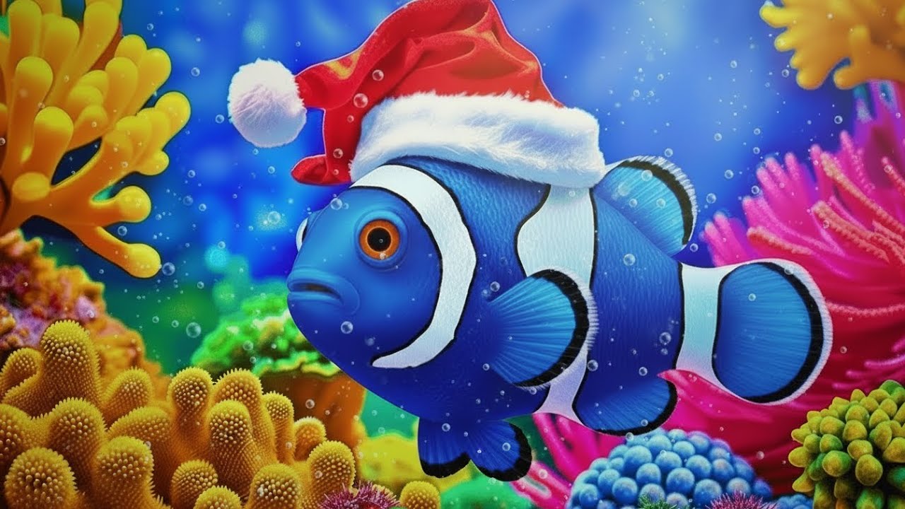 The Best Aquarium 4K Ultra HD 🐠 Stunning Coral Fish & Jellyfish - Relaxing Music for Sleep #10