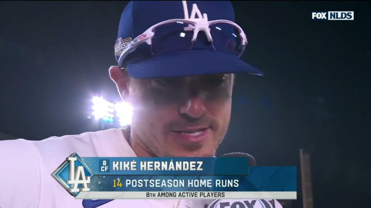 Kike Hernandez Post Game Interview