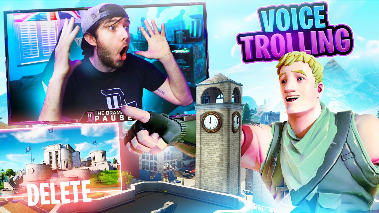 I Trolled a Squad with a FAKE FORTNITE EVENT!