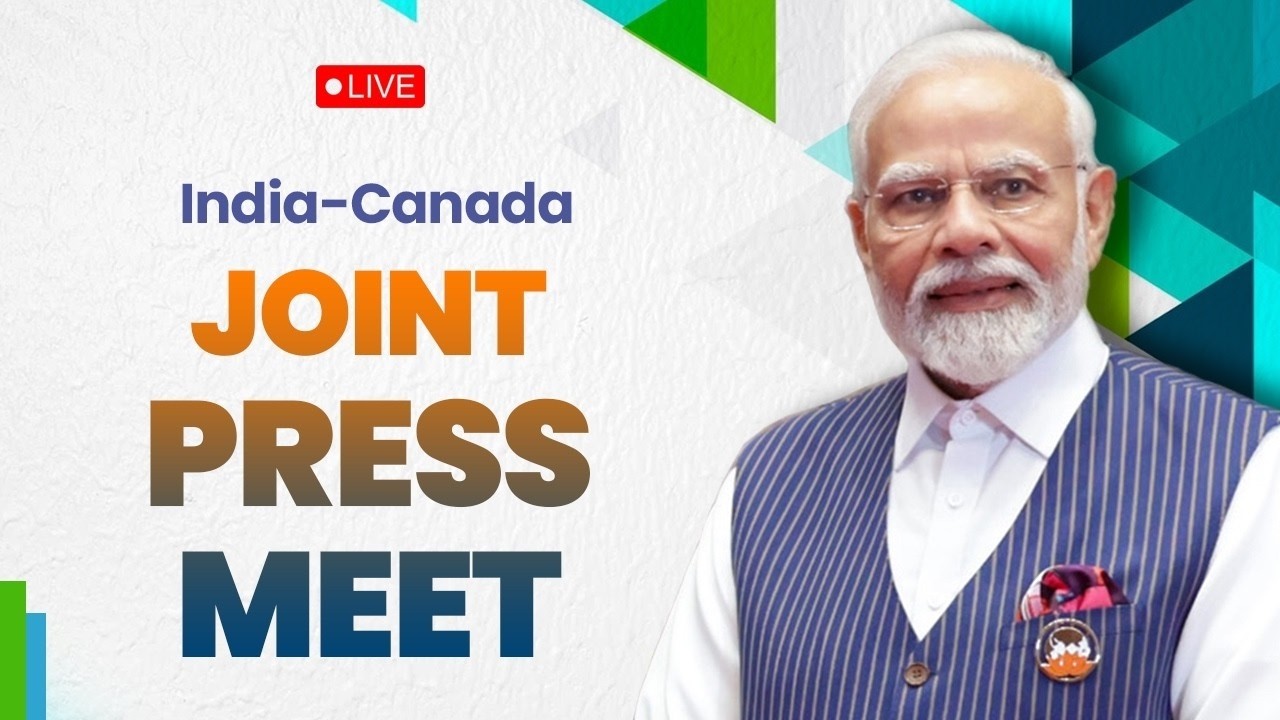LIVE: PM Modi, PM Carney of Canada attend joint press meet at Hyderabad House, New Delhi