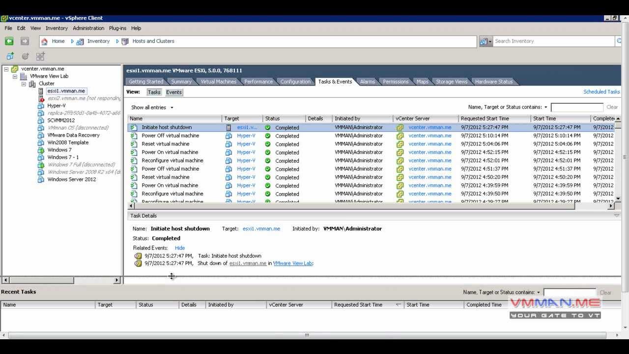 Lesson 10 : VMware VCP Monitor