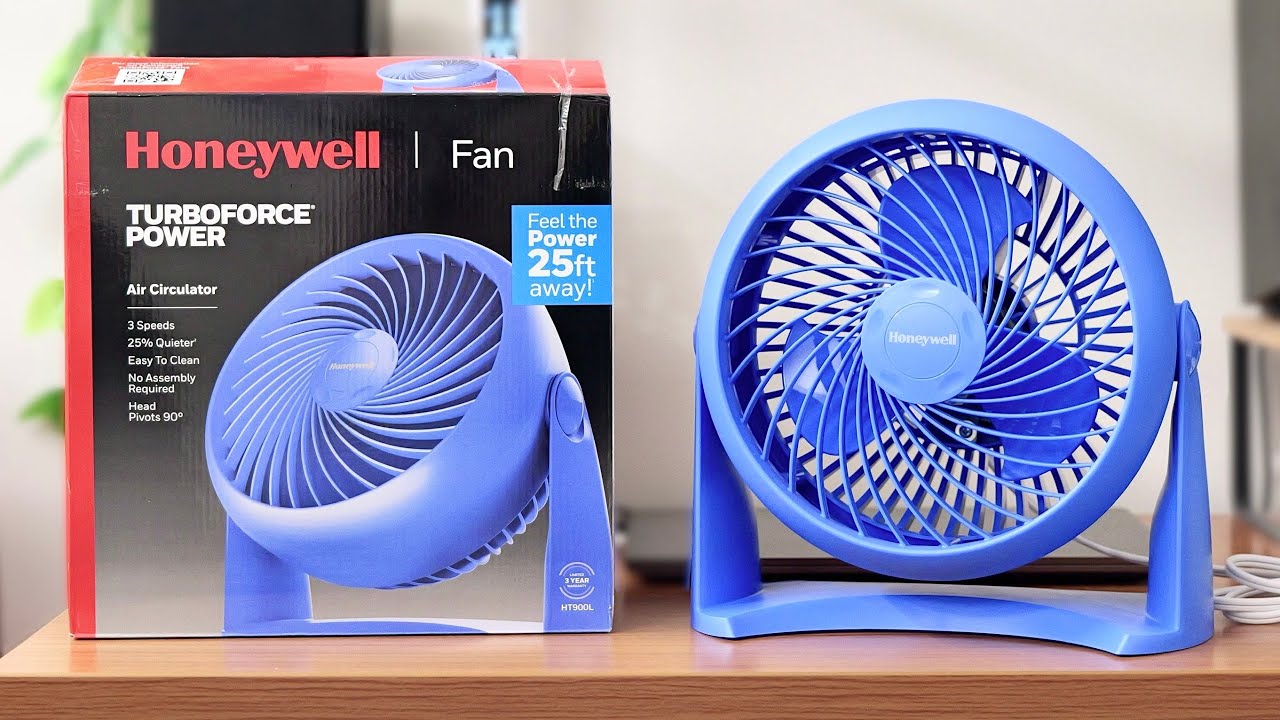 Honeywell HT-900L TurboForce Fan (Blue) | Unboxing