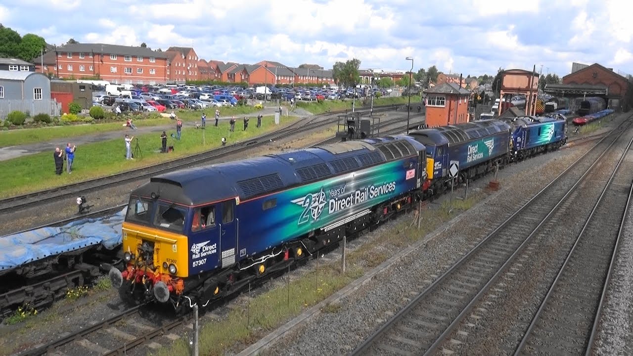 57307, 57306 and 88003 Kidderminster, 18/05/17. Day 1 of Gala
