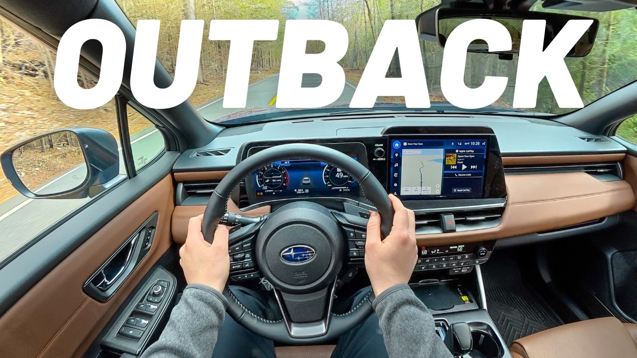Subaru Outback 2026 | Тест-драйв и обзор от первого лица