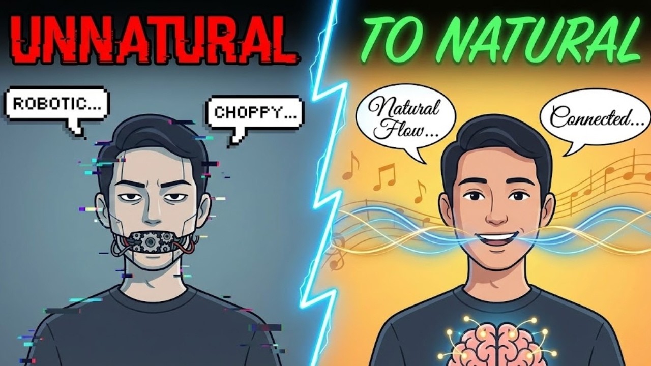 Stop Sounding Unnatural When You Speak English