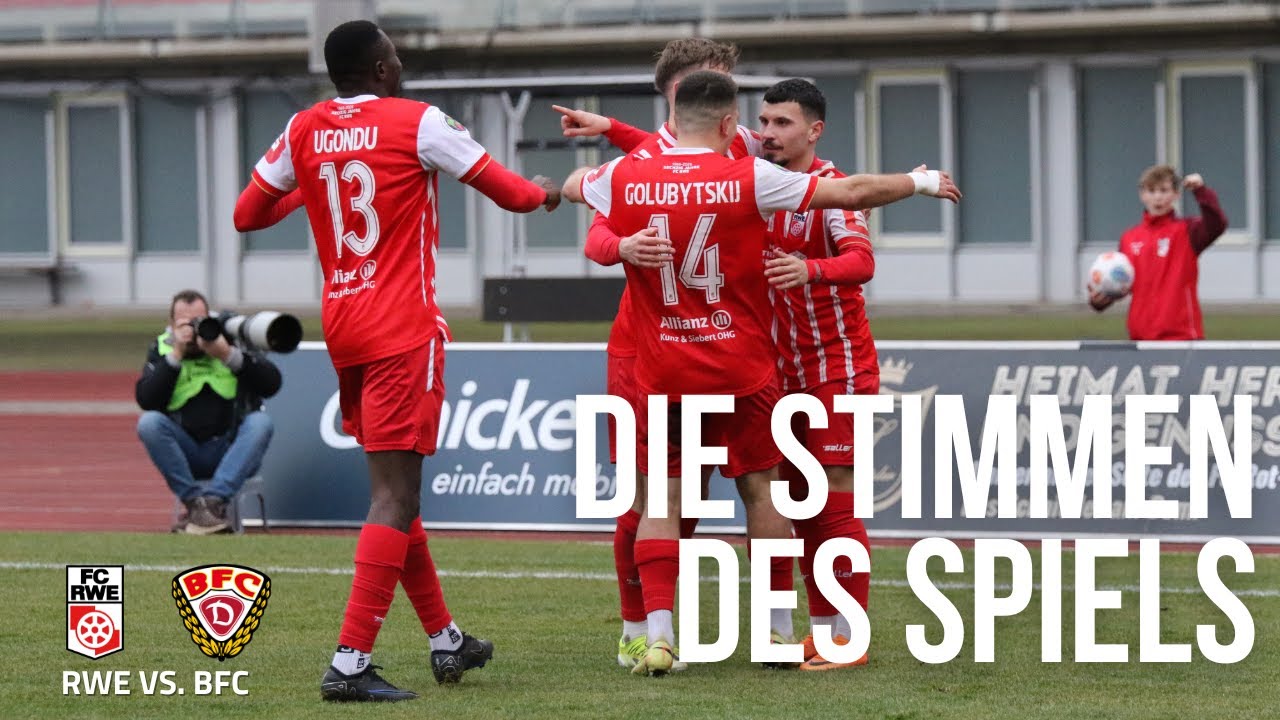 Die Stimmen nach dem Spiel gegen den BFC Dynamo I Inside RWE