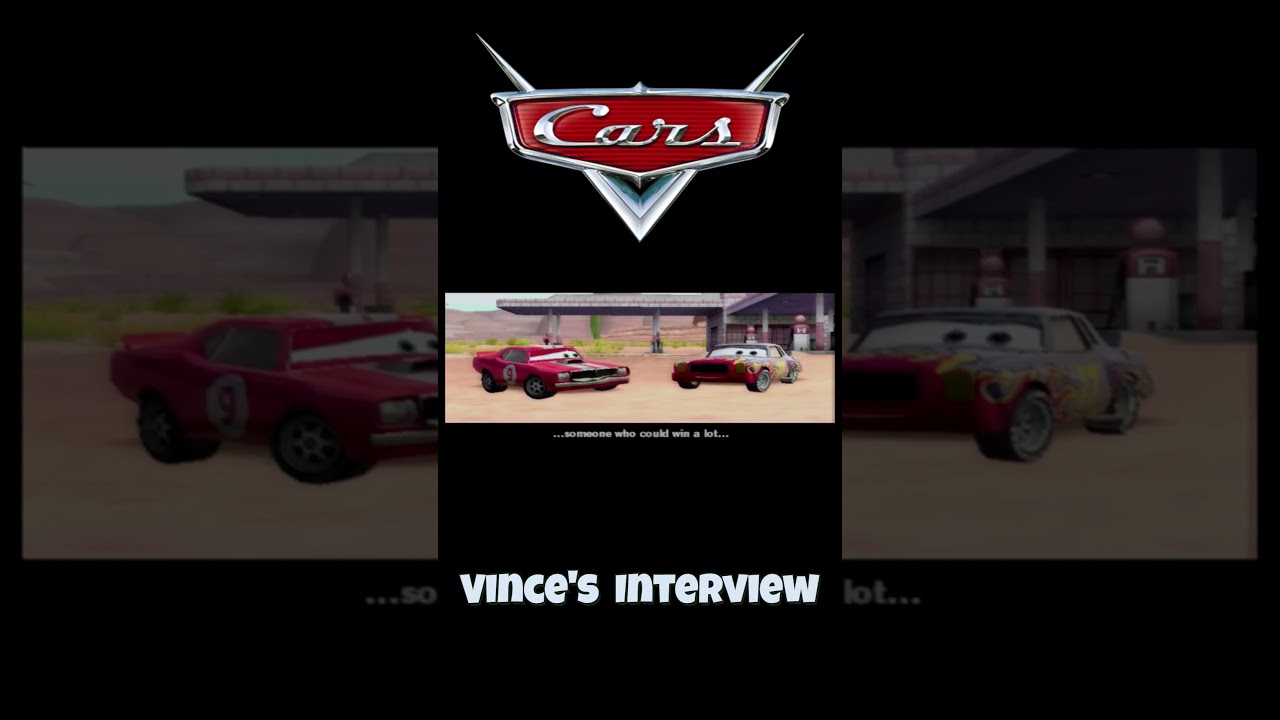 Интервью Винса 📹🎤🏎️ #incinercatgames #carsthevideogame
