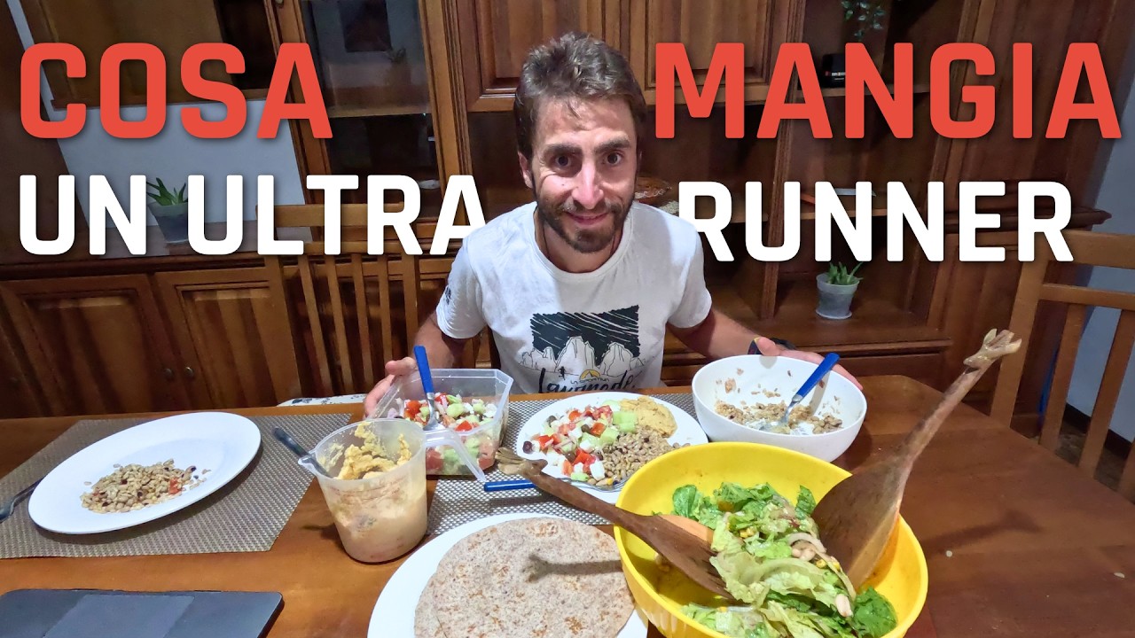 Cosa mangia un ultra maratoneta in un giorno + doppio allenamento | Alimentazione per la corsa