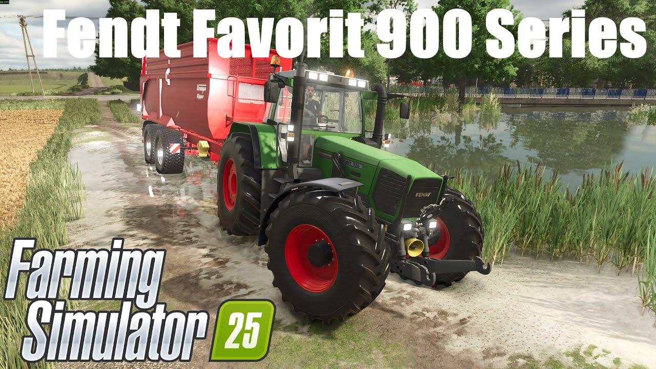 Farming Simulator 25 Mods - Fendt Favorit 900 Series
