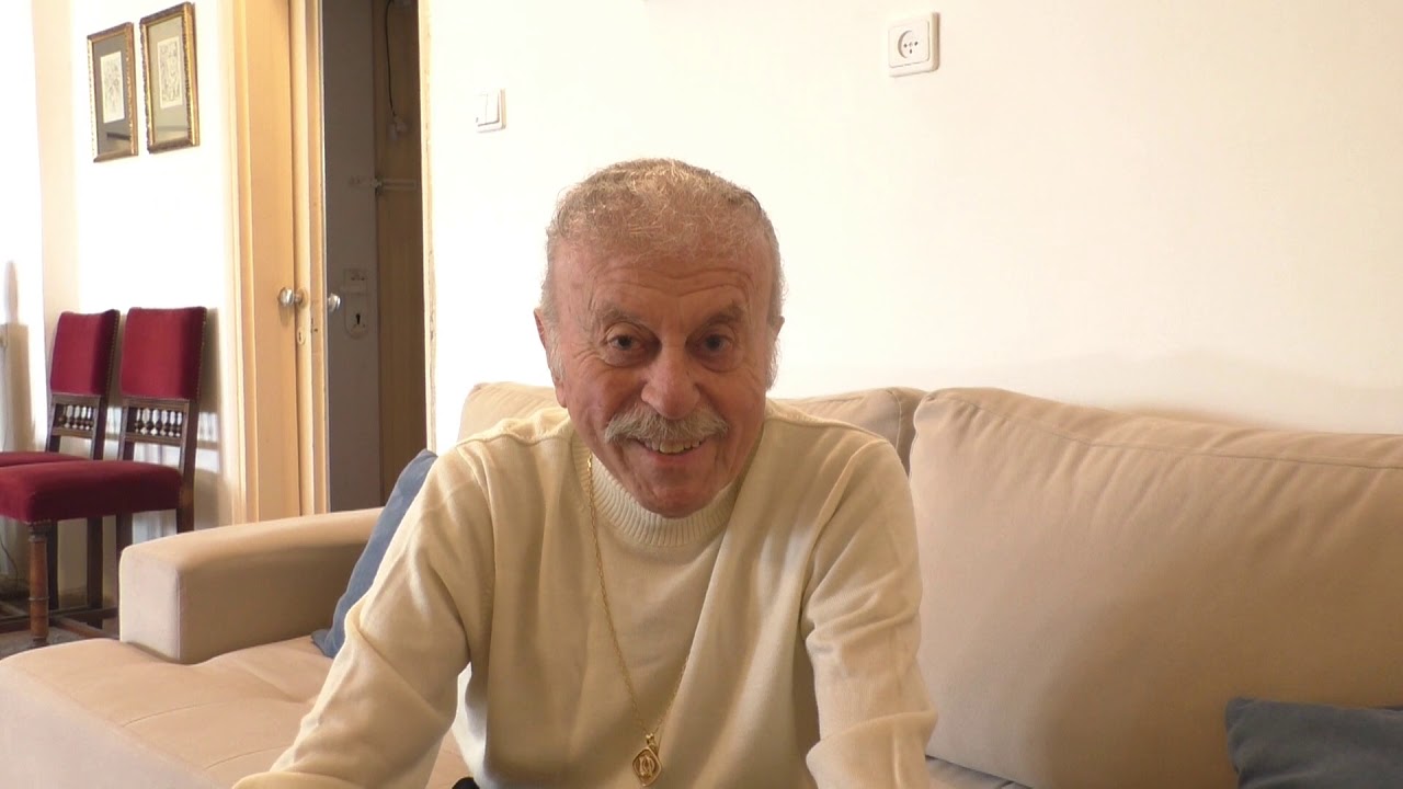 לאדינו : ראיון עם שחקן הקאמר י אלברט כהן תיעוד ד
