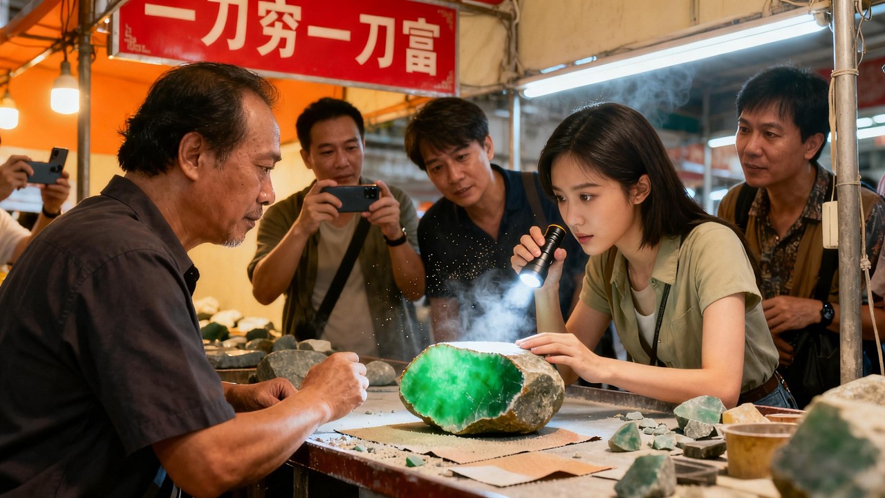 倉庫小妹被神奇石賦予透視萬物之眼，從此看穿贗品、洞悉人心。 從切出天價翡翠到手撕無良上司，從修復失落國寶到收服江城大佬，她用這雙眼睛鑒珍寶、斷善惡、定乾坤。 #爽劇