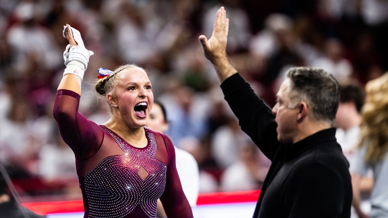 WGYM Highlights: OU 197.925, Arkansas 197.500
