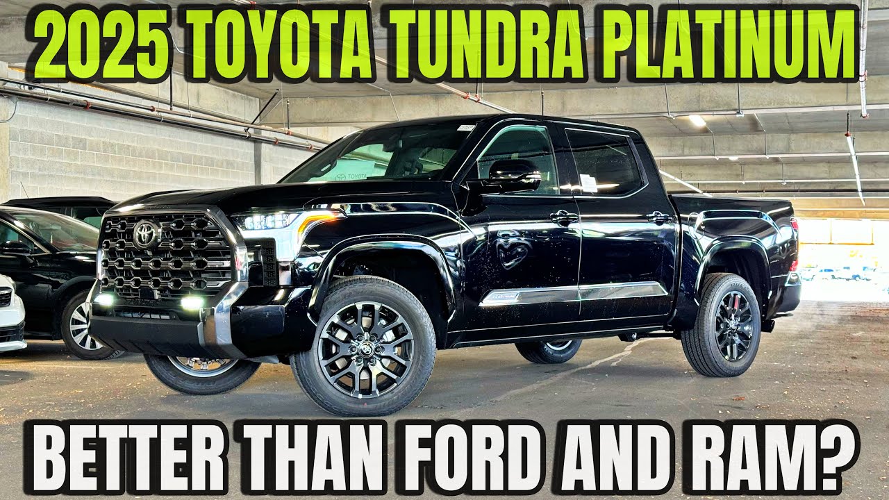 2025 Toyota Tundra Platinum: Here's Why This Is One Of The Best Full Size Pickups On The Market!
