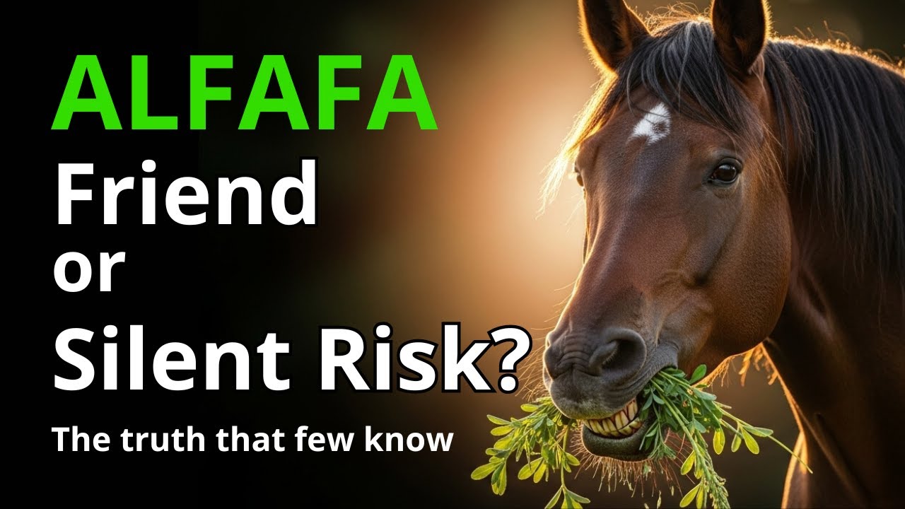 Alfalfa for Horses: Hidden RISKS Behind the “PERFECT FORAGE” | Myths, Facts & Dangers Explained