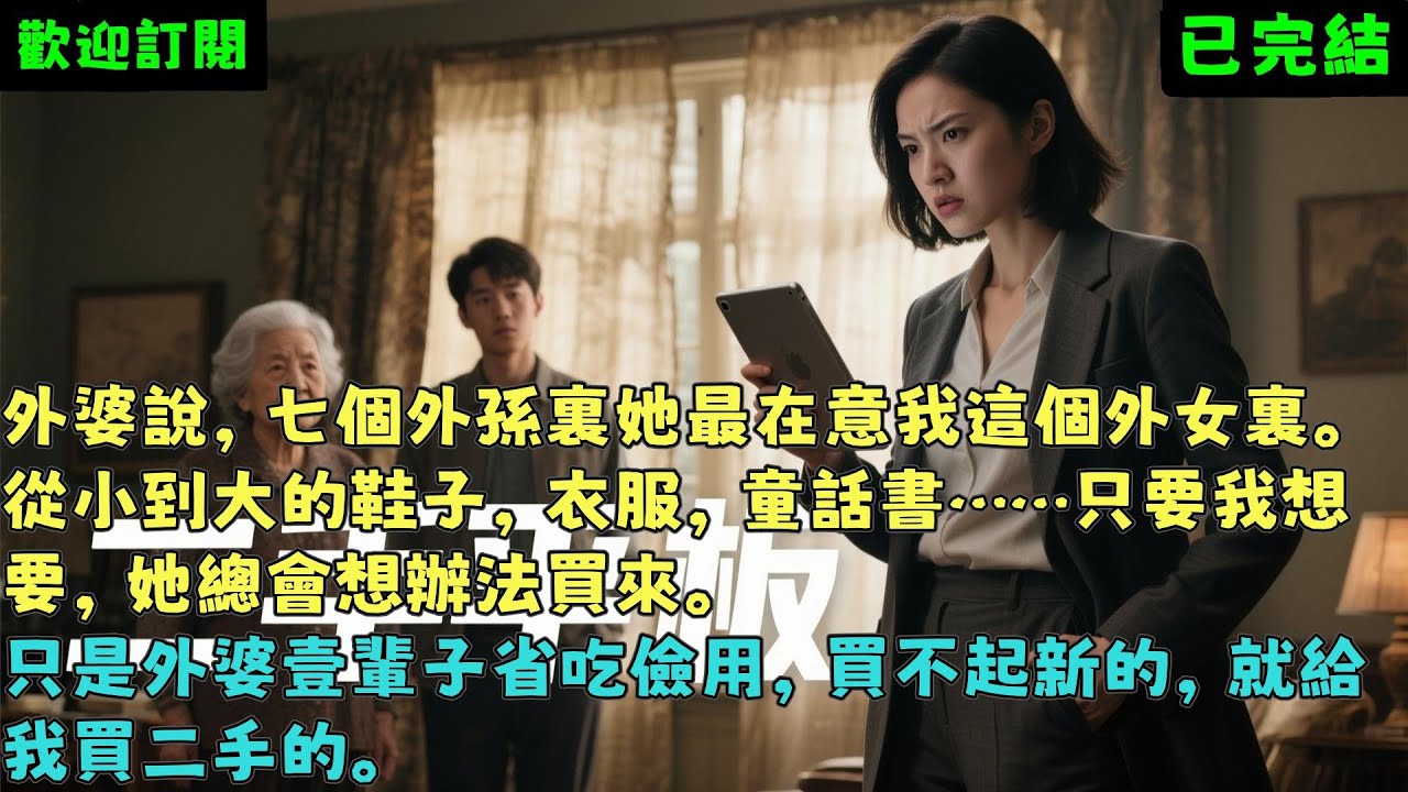 已完結爽文《外婆送我的二手平板電腦》孫女張曲 #小说#完結爽文#一口氣聽完#有聲書